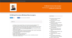 Desktop Screenshot of drmichaelcoroneosbrisbane.localbd.com.au