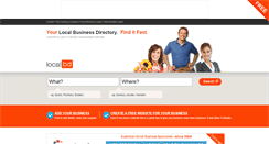Desktop Screenshot of localbd.com.au